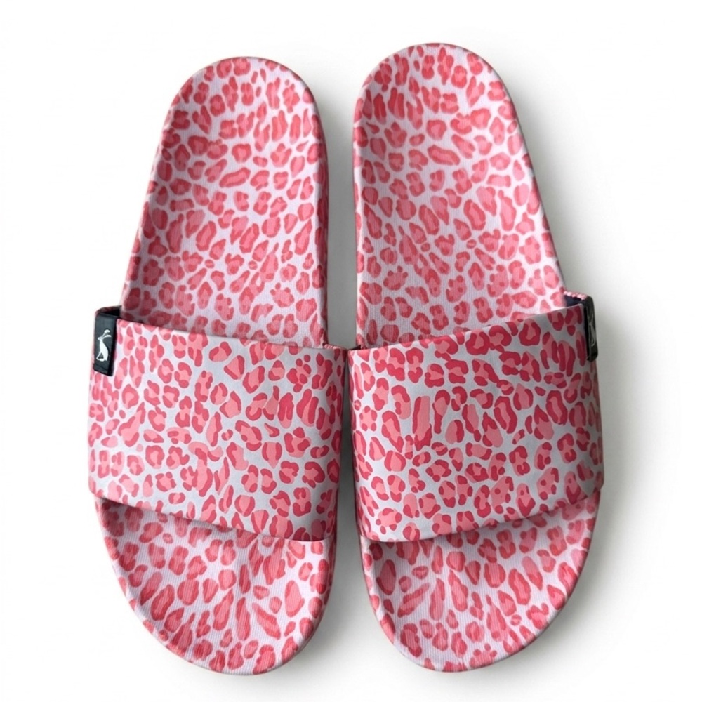 Joules Poolside Printed Slides Size 9